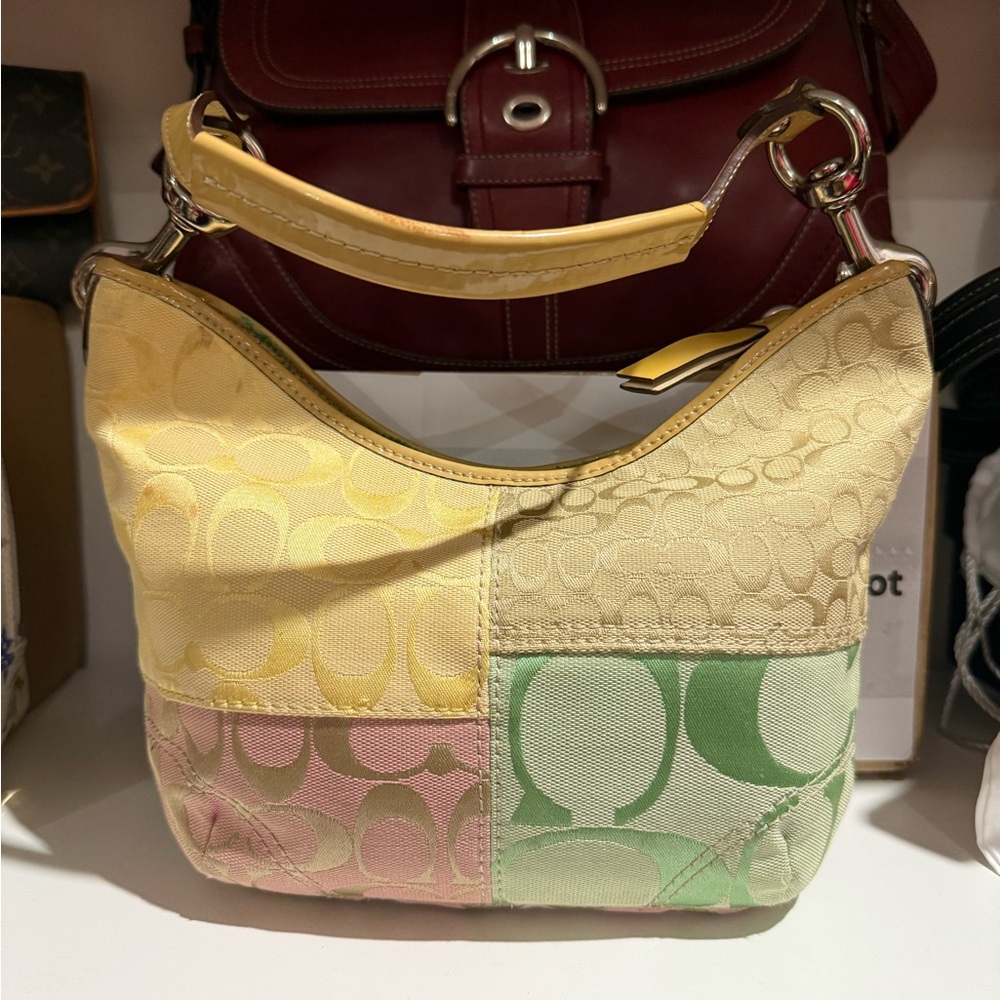 Coach pastel patchwork - Gem